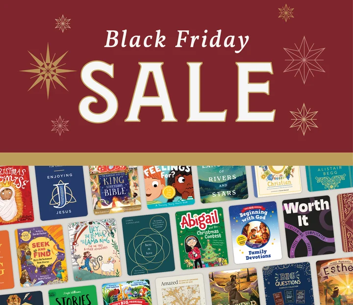 graphic featuring the text Black Friday Sale and an array of books