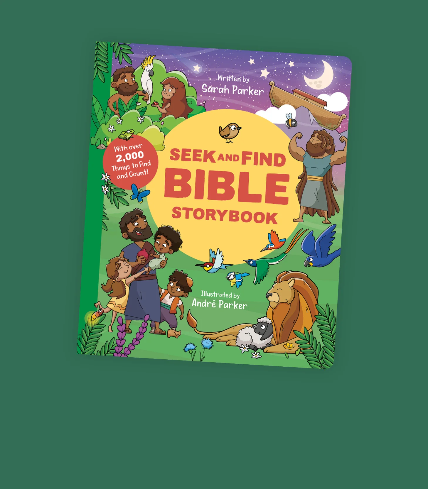 Graphic featuring the Seek and Find Bible from the Seek and Find series
