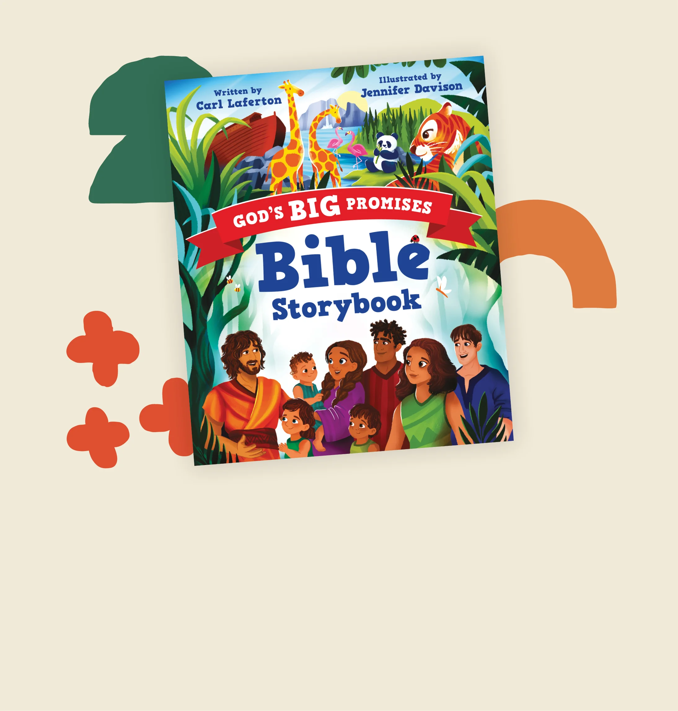 Graphic featuring the God's Big Promises Bible Storybook