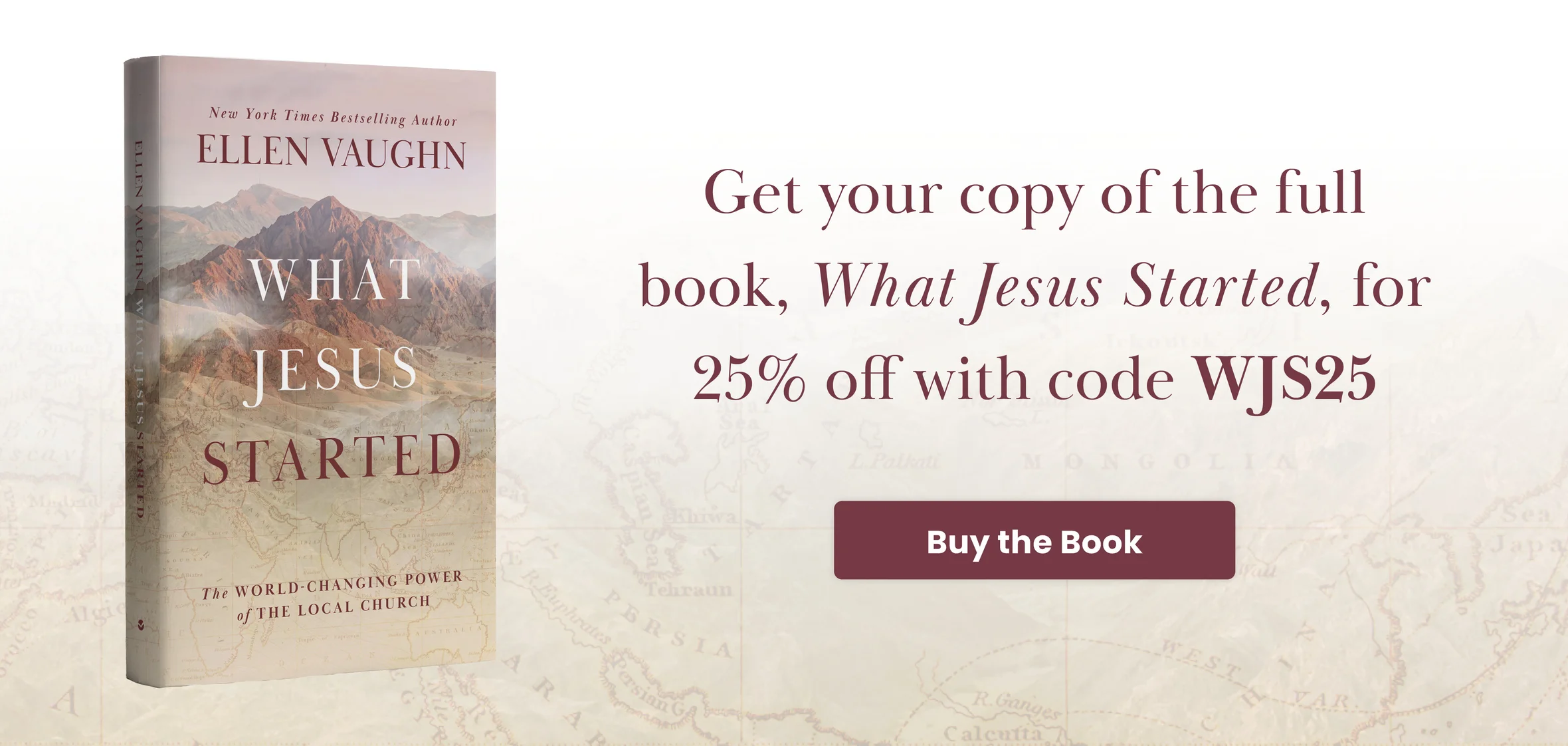 Graphic featuring What Jesus Started