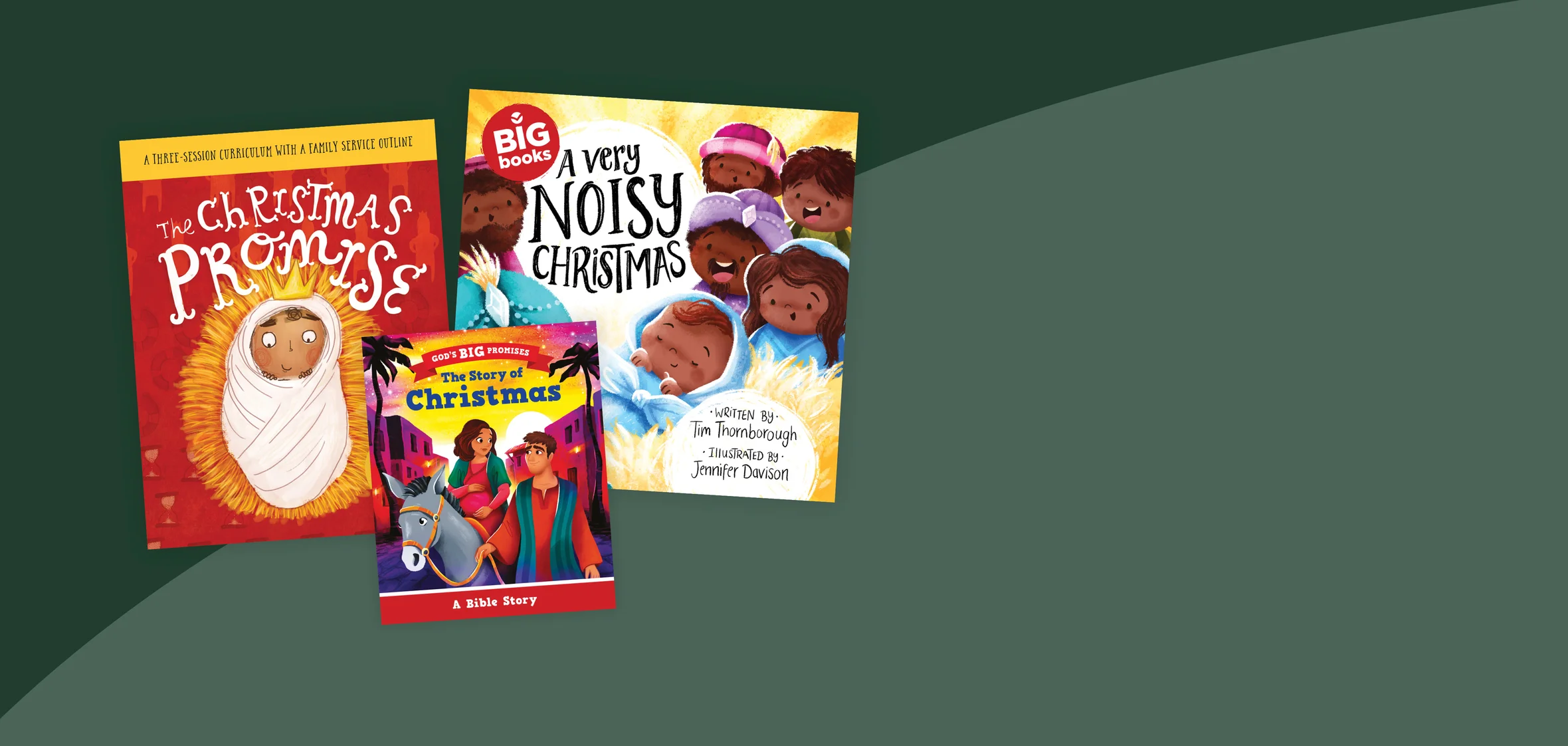 Graphic featuring several books that are pertinent to children's ministry