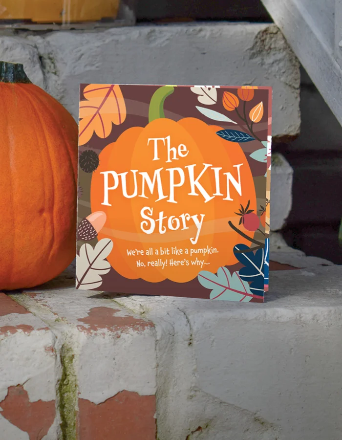 Photograph The Pumpkin Story outreach tract