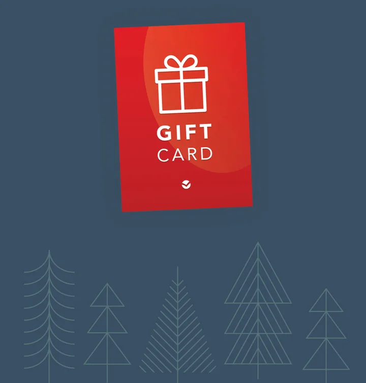 Image of a digital gift card