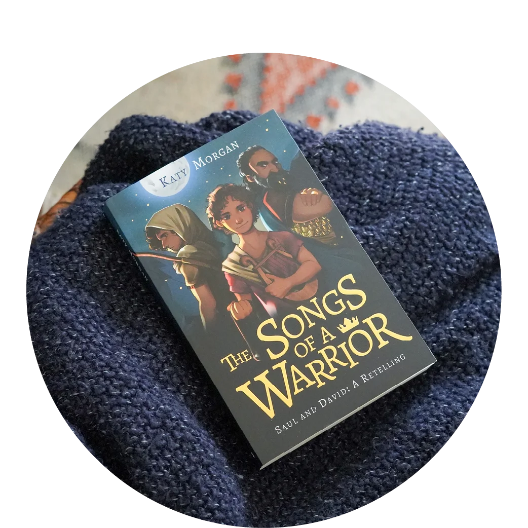 Photograph of The Songs of a Warrior on a knit blanket