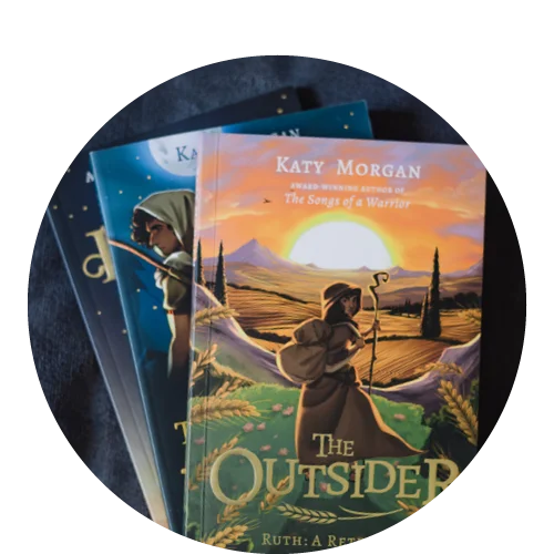 The Outsider on top of other books in the Bible Retellings Collection