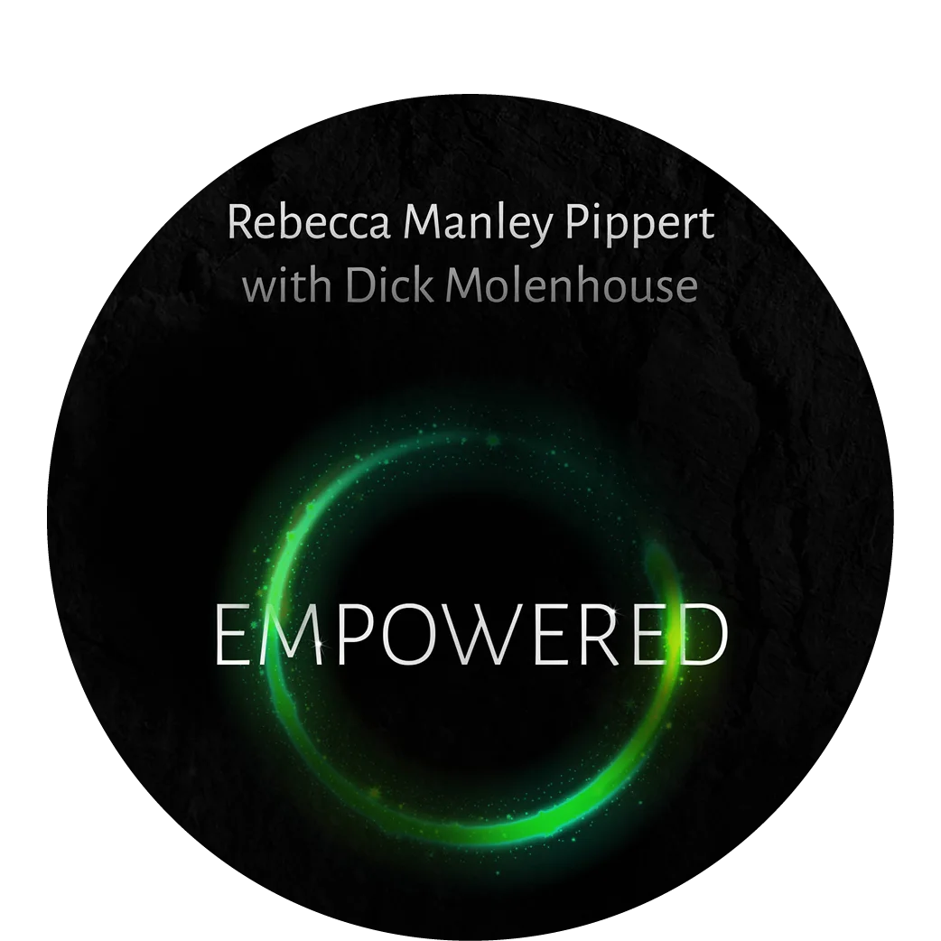 Empowered series graphic featuring the green glowing circle