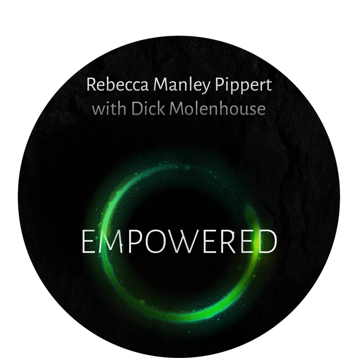 Empowered series graphic featuring the green glowing circle